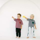 Litoli Wangky Striped Short Sleeves